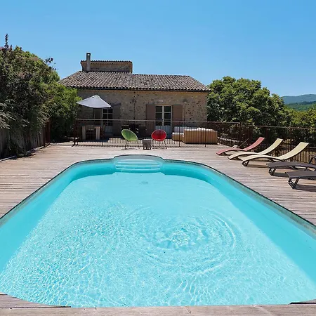 Maison En Provence Avec Piscine 度假居 Thoard